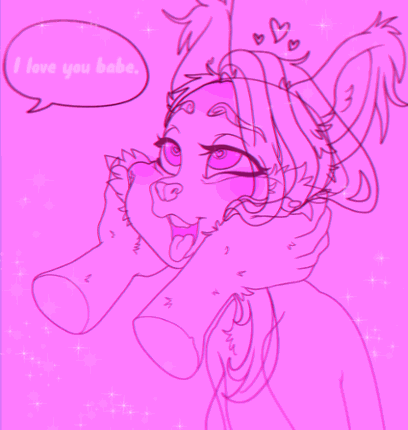 Crazy for your Love / Furry drawing Base Image