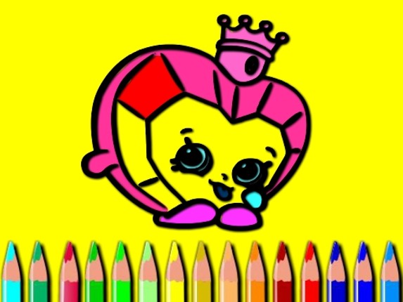 Girls Bag Coloring Book Image