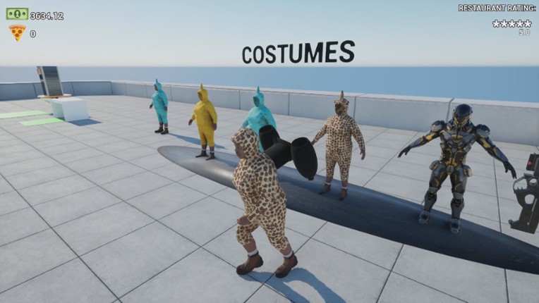 Jetpack Pizza Delivery Simulator screenshot