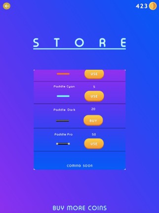 Paddle Balls screenshot