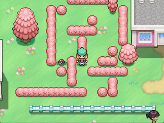 Pokémon NaughtyPink version screenshot
