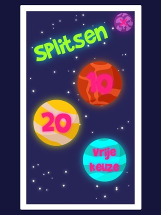 Split the number screenshot