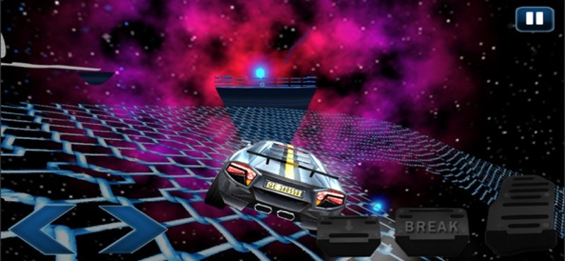 Spooky Man Car Stunt On Sky screenshot