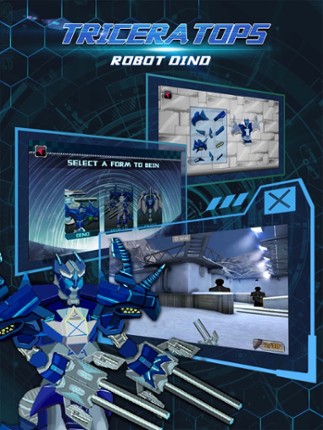 Triceratops: Robot Dino, Trivia &amp; Puzzle Game for Free Image