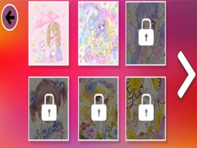 Anime Cartoon Puzzles Girls Image