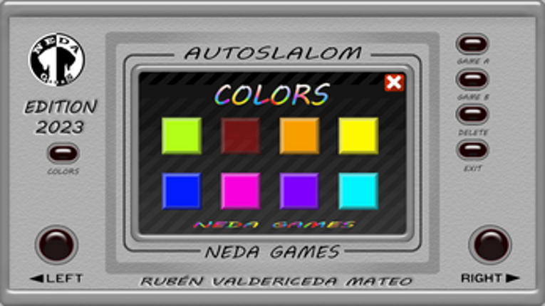 Autoslalom screenshot