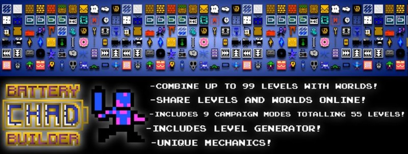 [AVAILABLE ON ITCH.IO] Battery Chad Builder Image