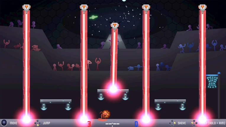 Bullet Barrage Basketball screenshot