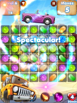 Candy Cars - fun games for kids &amp; car games race Image
