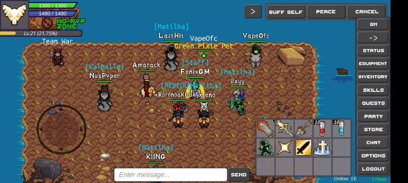 Delta MMORPG screenshot