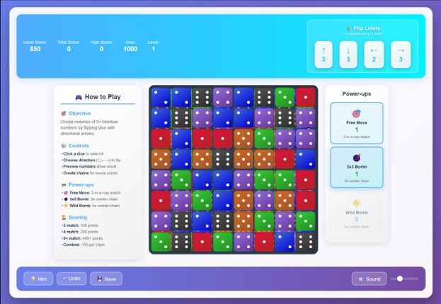 Flip Dice screenshot