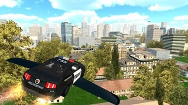 Fly-ing Police Car Sim-ulator 3D Image