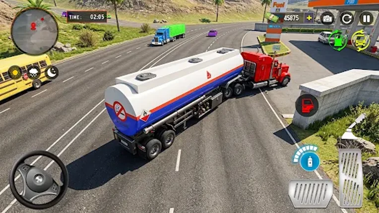 US Real Truck Driving Sim 3D Image