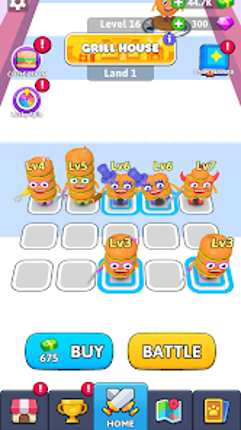 Foodie Runner: Merge & Run screenshot