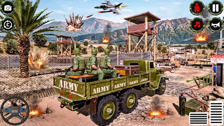US Army Cargo Truck Driver screenshot