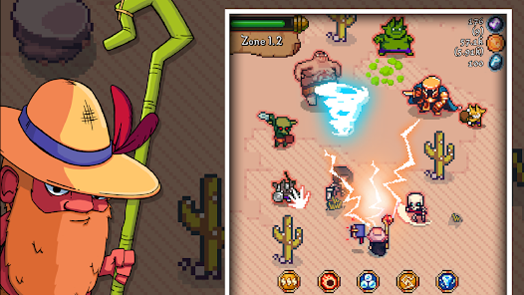 Tap Wizard: Idle Magic Quest screenshot