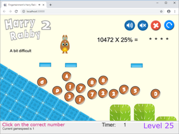 HarryRabby 2 Math Advanced Percentage screenshot