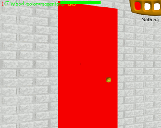 Piggy's Basics in Baldi's Roblox House Image