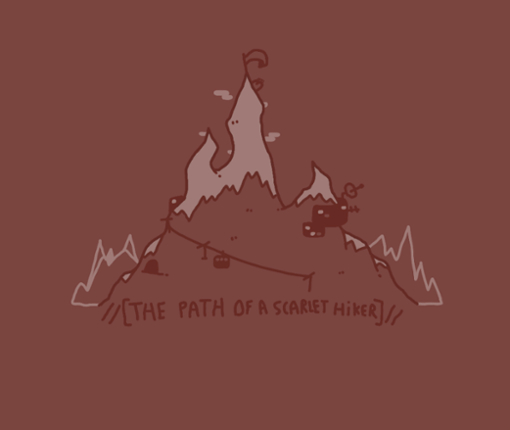The Path Of A Scarlet Hiker Image