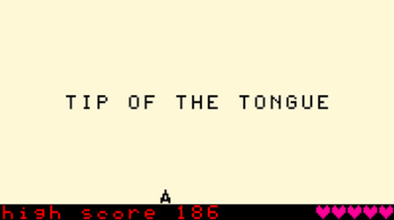 Tip of the Tongue screenshot
