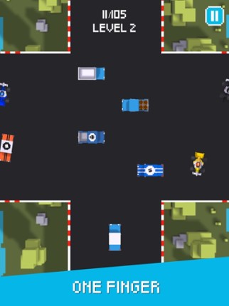 Hard Road - Don’t Crash The Car On Pixel Highway 2 screenshot