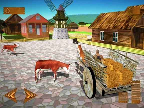 Horse Carriage Transporter – Pick &amp; Drop Simulator screenshot