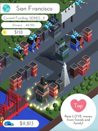 Idle Ride Empire: Startup Game screenshot