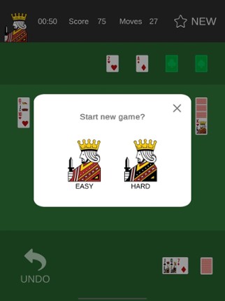 Klondike Solitaire. Patience Image