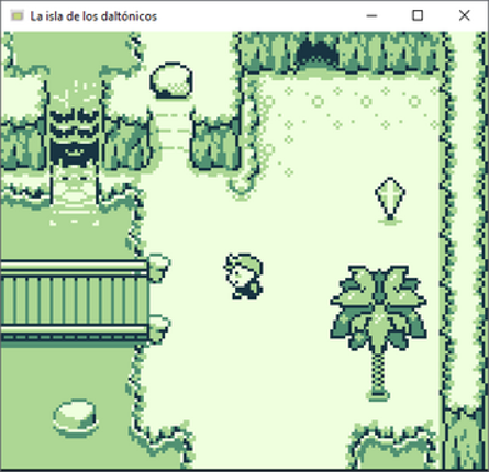 La isla de los daltónicos screenshot