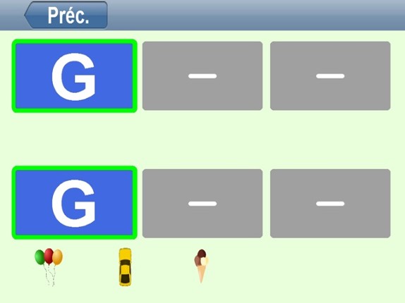 Lettres Nombres Couleurs screenshot