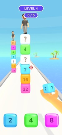 Math Tower 2048 screenshot