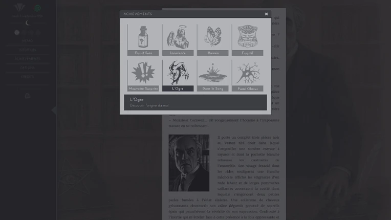 Maximilien — A Psychological Horror Interactive Novel Image