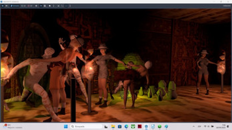 MUMMIES, CORRIDORS AND GORE. Image
