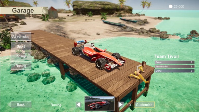 Neon Curves Racing screenshot