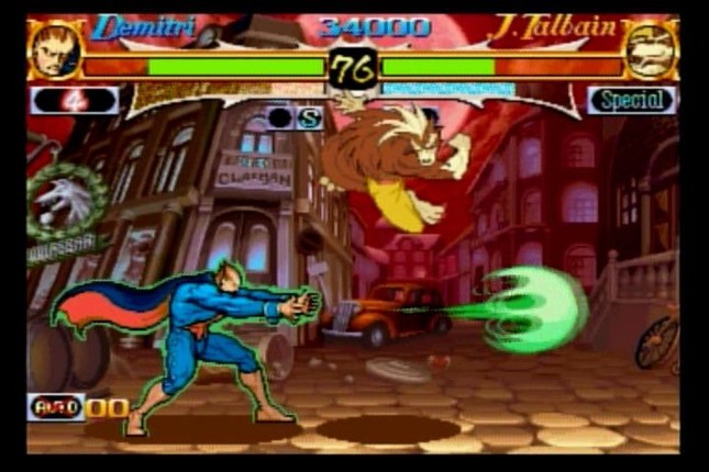 Night Warriors: Darkstalkers' Revenge screenshot