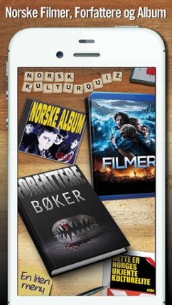 Norsk Kultur Quiz:  Film, bok og musikk trivia screenshot