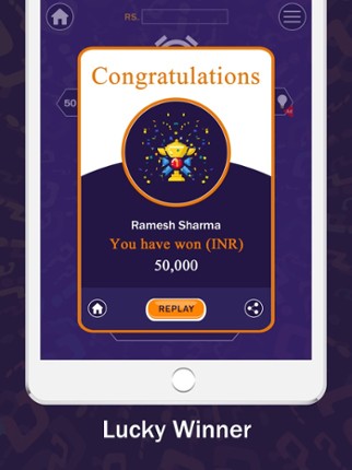 Quiz Time - Live KBC Trivia screenshot