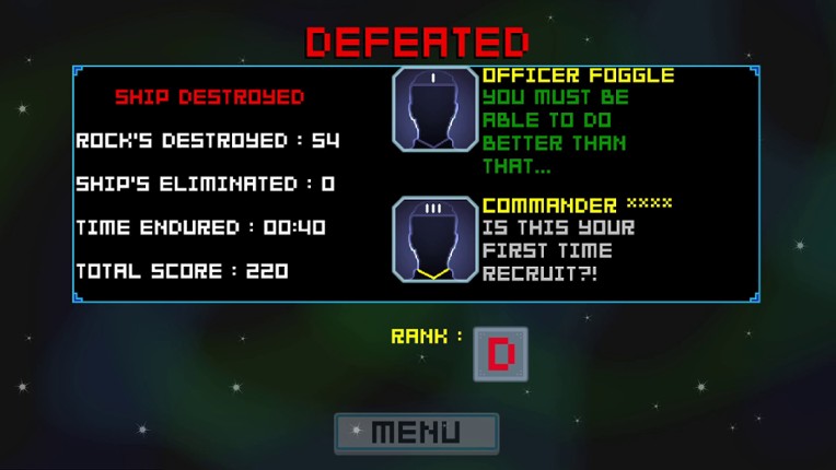 Rocks In Space screenshot