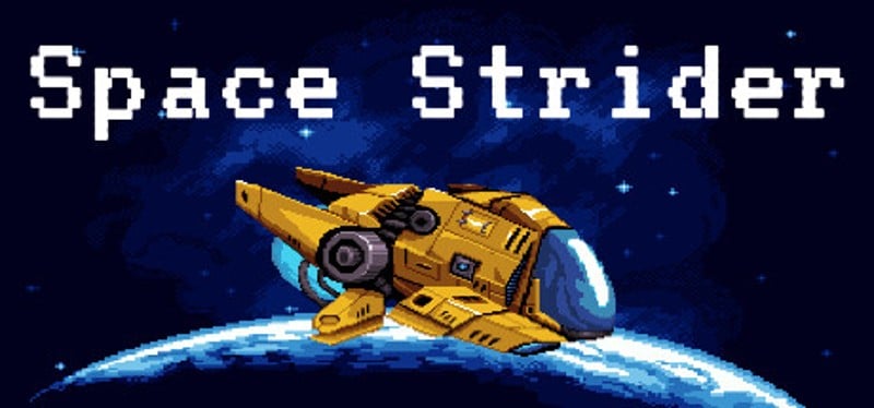 Space Strider Game Cover