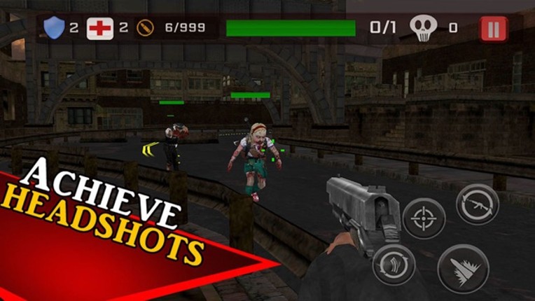 Zombie City Shoot Battle 3D:Classic Shoot Zombie FPS Game screenshot