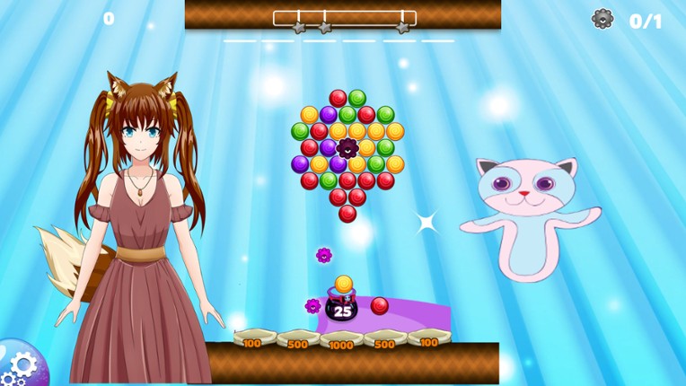 Anime Bubble Pop screenshot