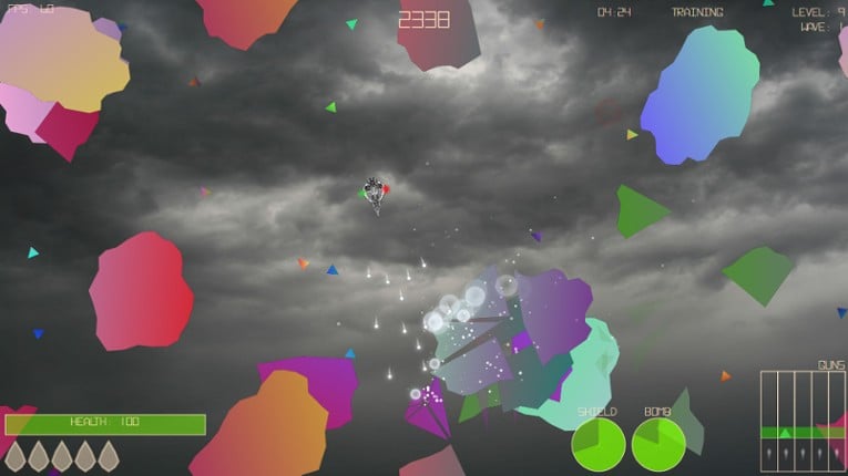 Asteroids screenshot