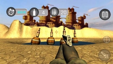 Bottle Shooting Game 3D – Expert Sniper Academy Image