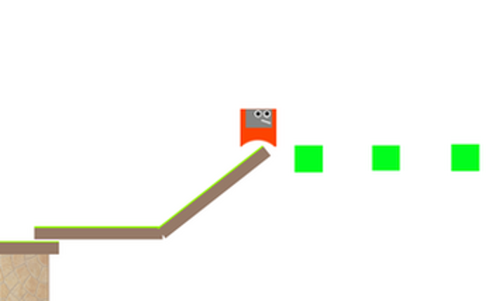 bouncing square screenshot