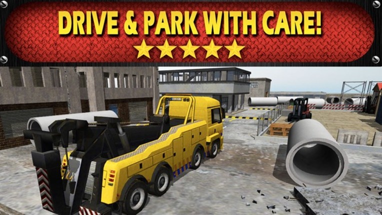 Construction Crane Parking 2 - City Builder Realistic Driving Simulator Free Image