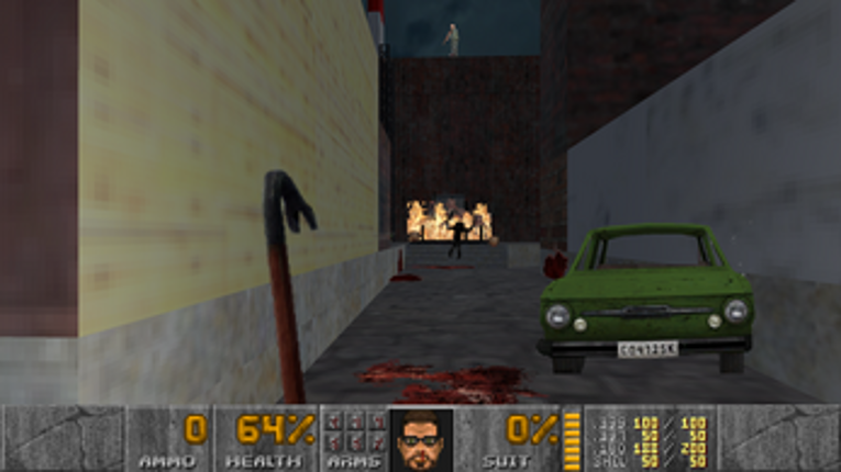 DOOM but its Half-Life 2 screenshot