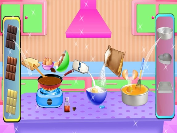 Emma Black Forest Cake Baking screenshot