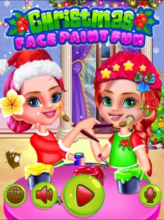 Face Paint Christmas - Kids Coloring Fun Party! screenshot
