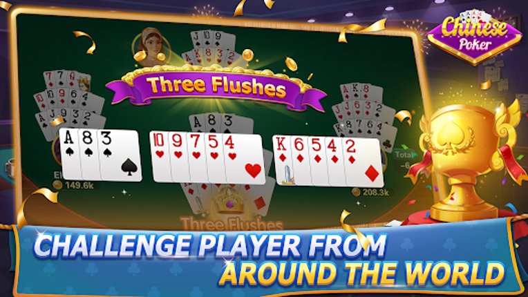 Chinese Poker - Card Game Image