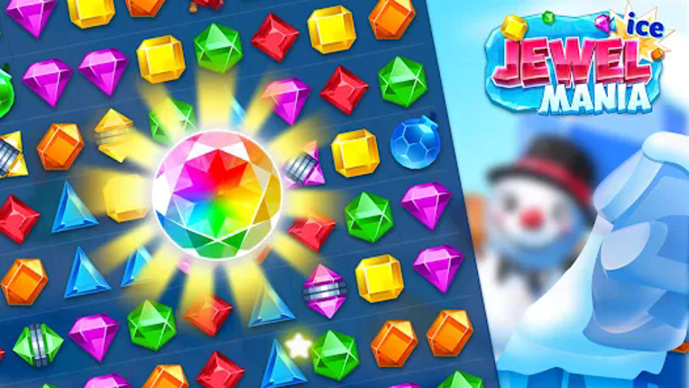 Jewel Ice Mania:Match 3 Puzzle screenshot